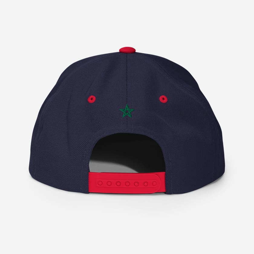 Casquette MAR brodée 4 cotés Snapback