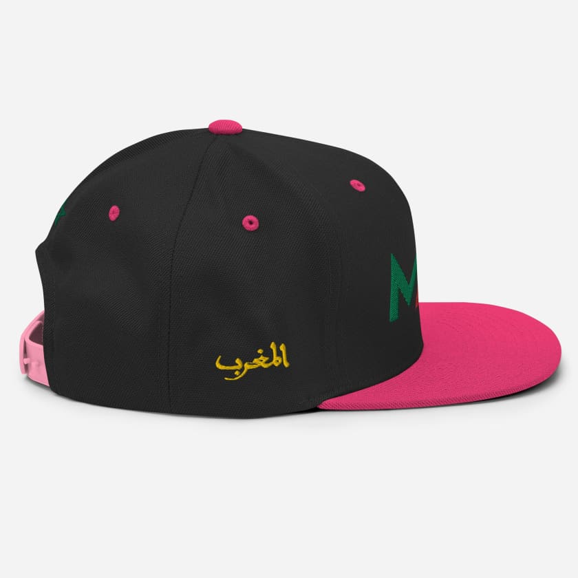 Casquette MAR brodée 4 cotés Snapback