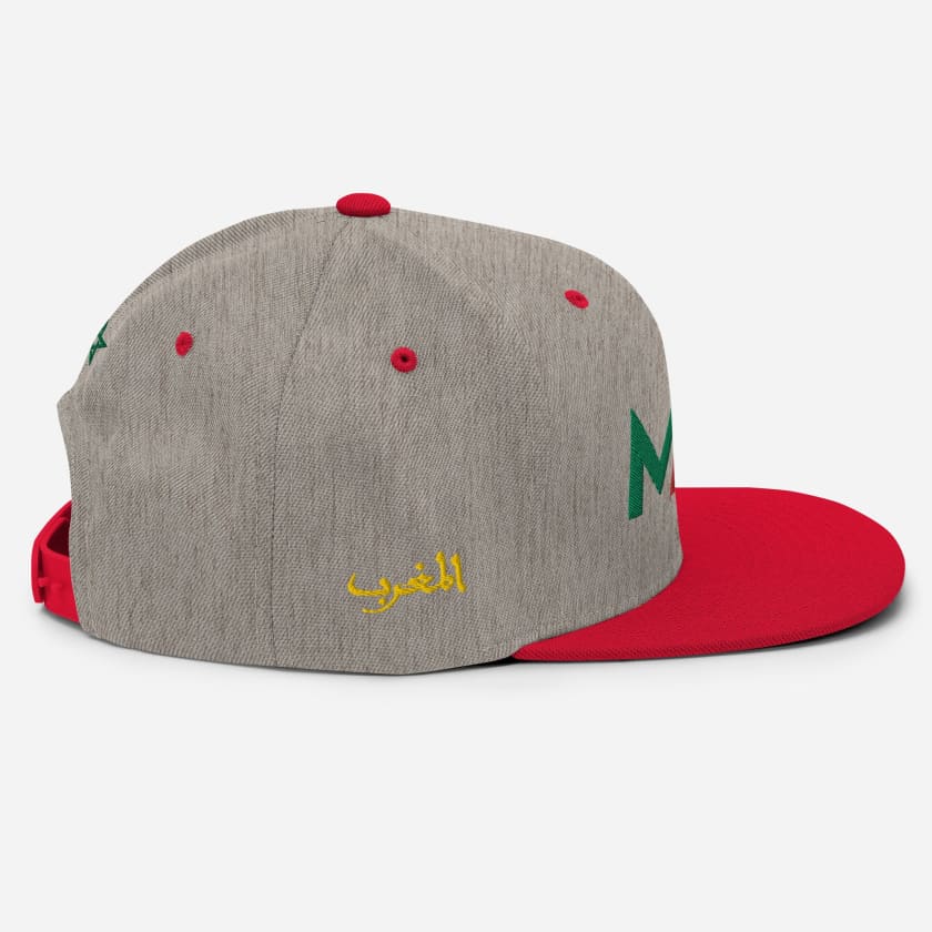 Casquette MAR brodée 4 cotés Snapback