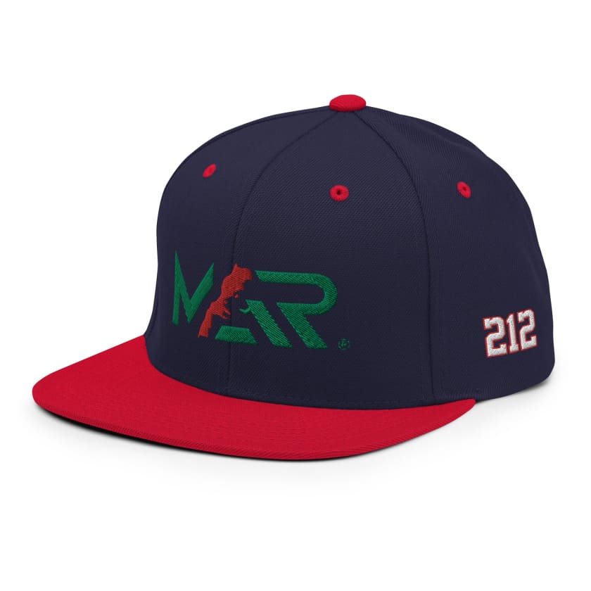 Casquette MAR brodée 4 cotés Snapback
