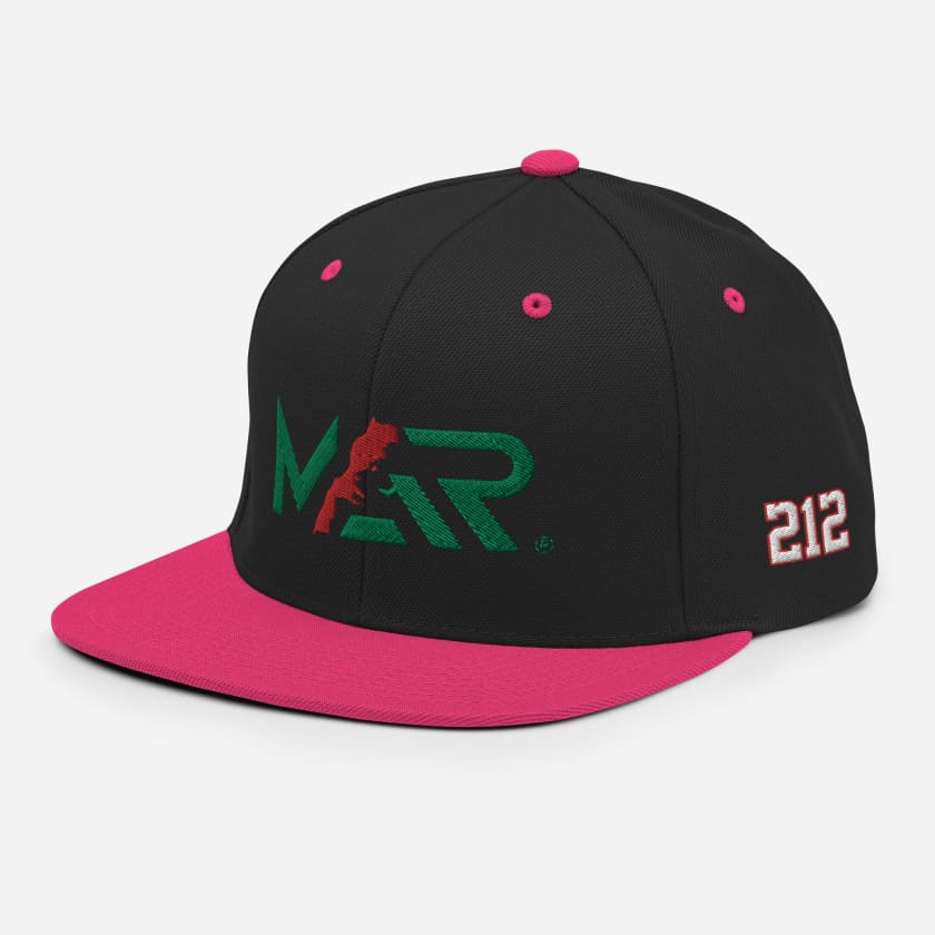 Casquette MAR brodée 4 cotés Snapback