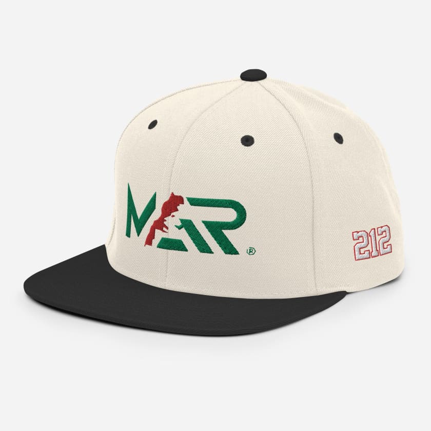 Casquette MAR brodée 4 cotés Snapback