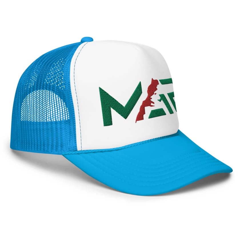Casquette MAR brodée trucker en mousse
