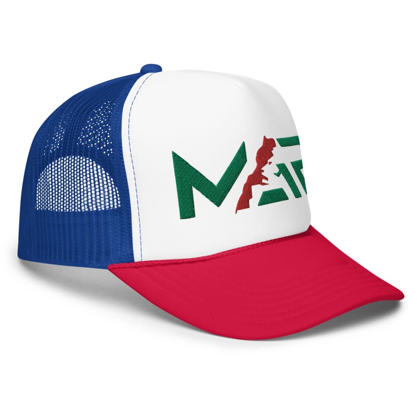 Casquette MAR brodée trucker en mousse