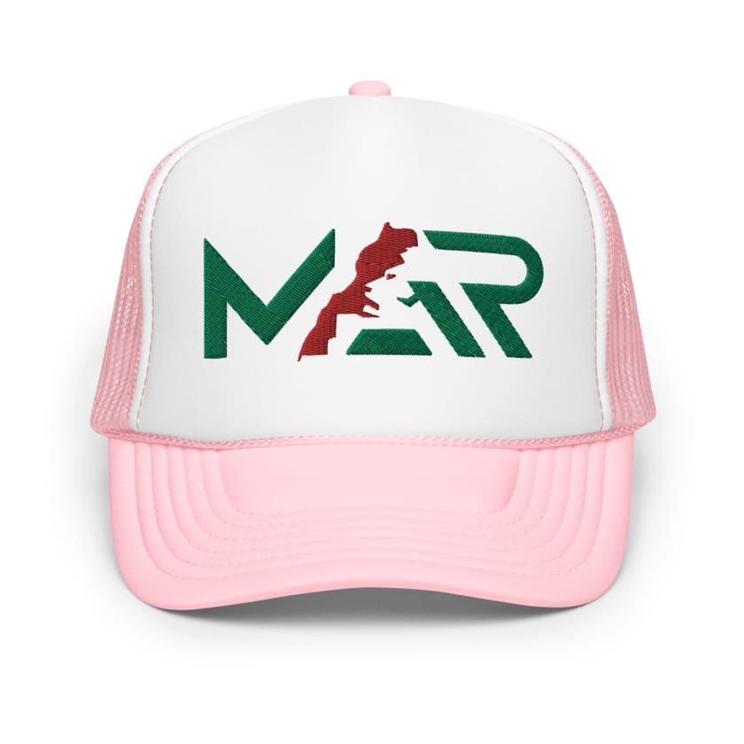 Casquette MAR brodée trucker en mousse