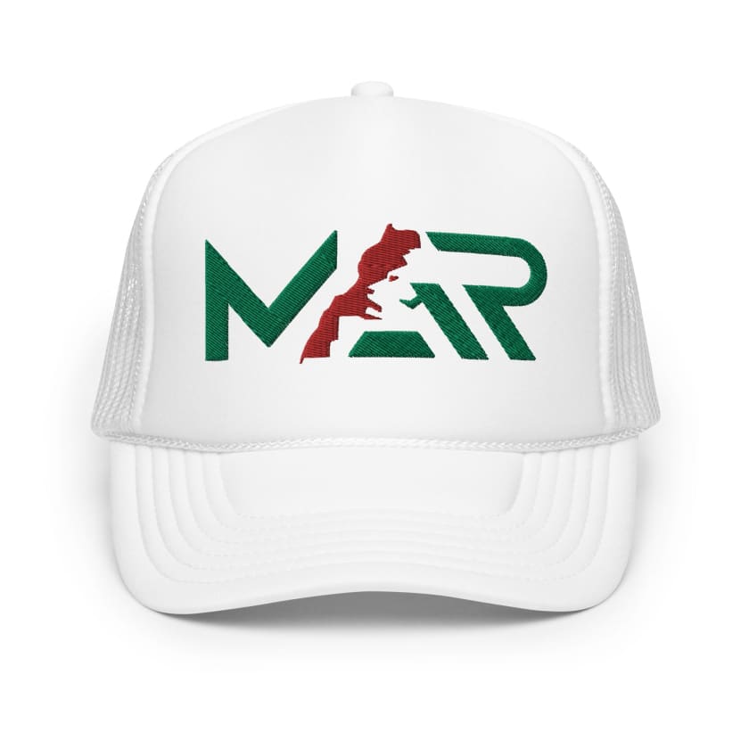 Casquette MAR brodée trucker en mousse