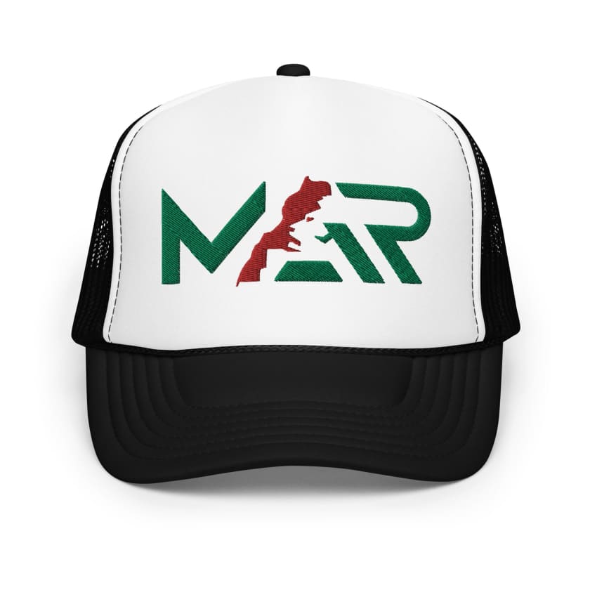 Casquette MAR brodée trucker en mousse