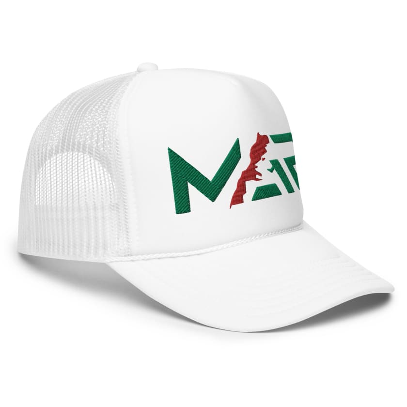Casquette MAR brodée trucker en mousse