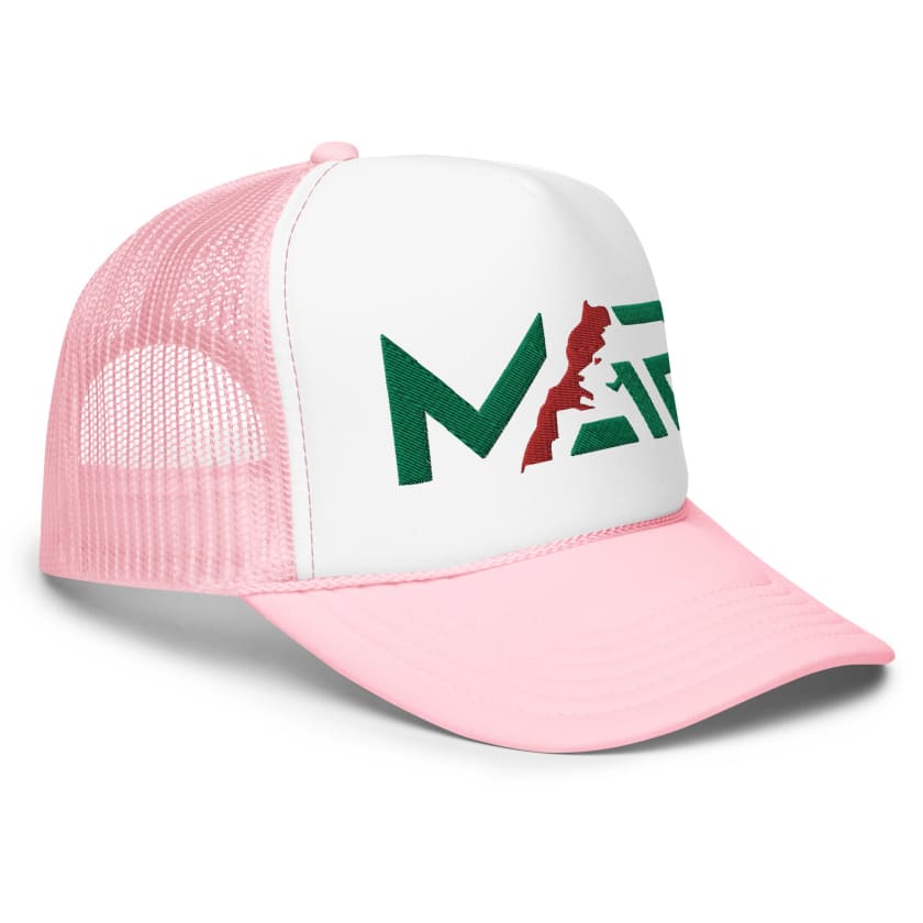 Casquette MAR brodée trucker en mousse