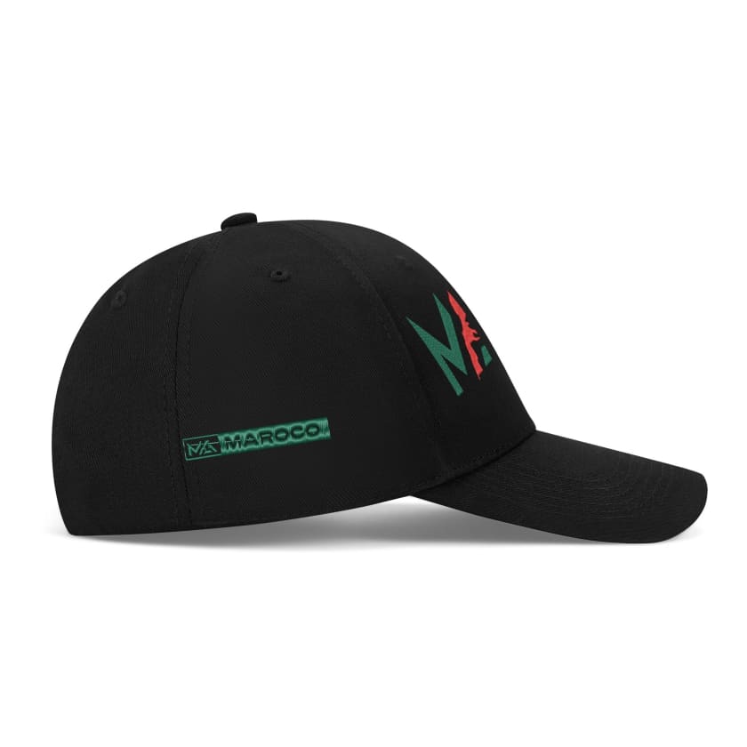 Casquette MAR de baseball brodée 4 Cotés casquette MAROC