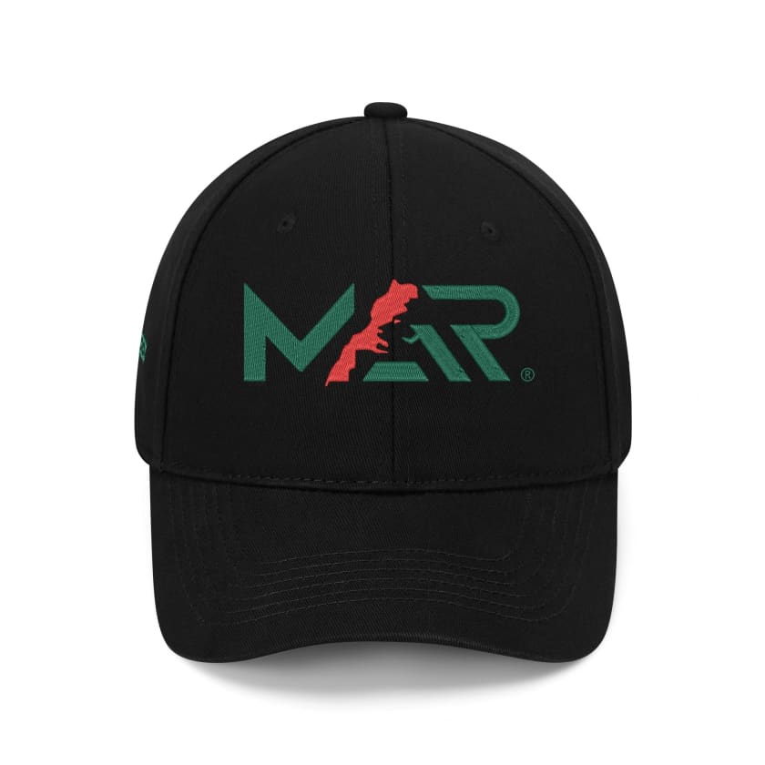 Casquette MAR de baseball brodée 4 Cotés casquette MAROC