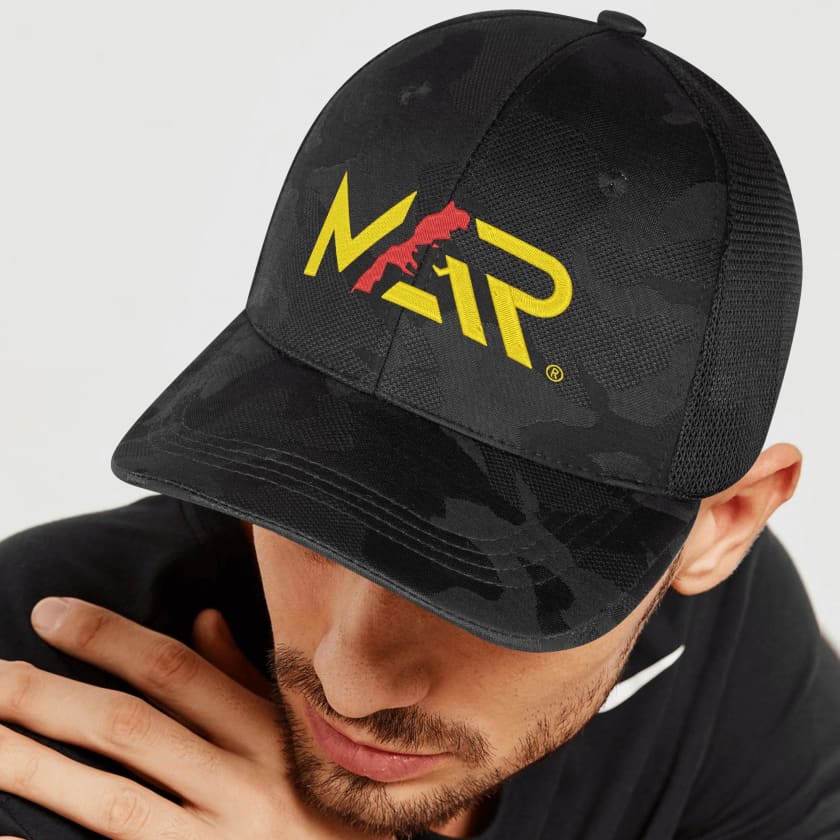 Casquette MAR en maille brodée Sport camouflage