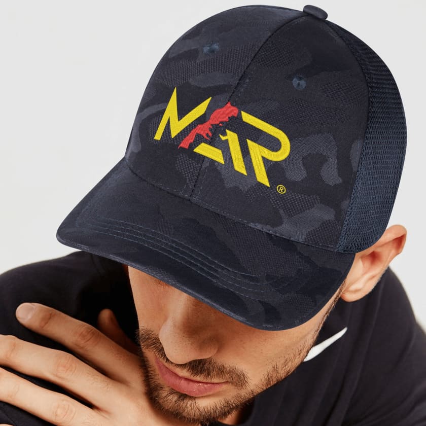 Casquette MAR en maille brodée Sport camouflage