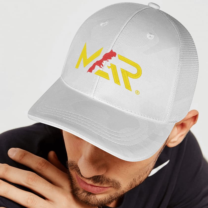 Casquette MAR en maille brodée Sport camouflage