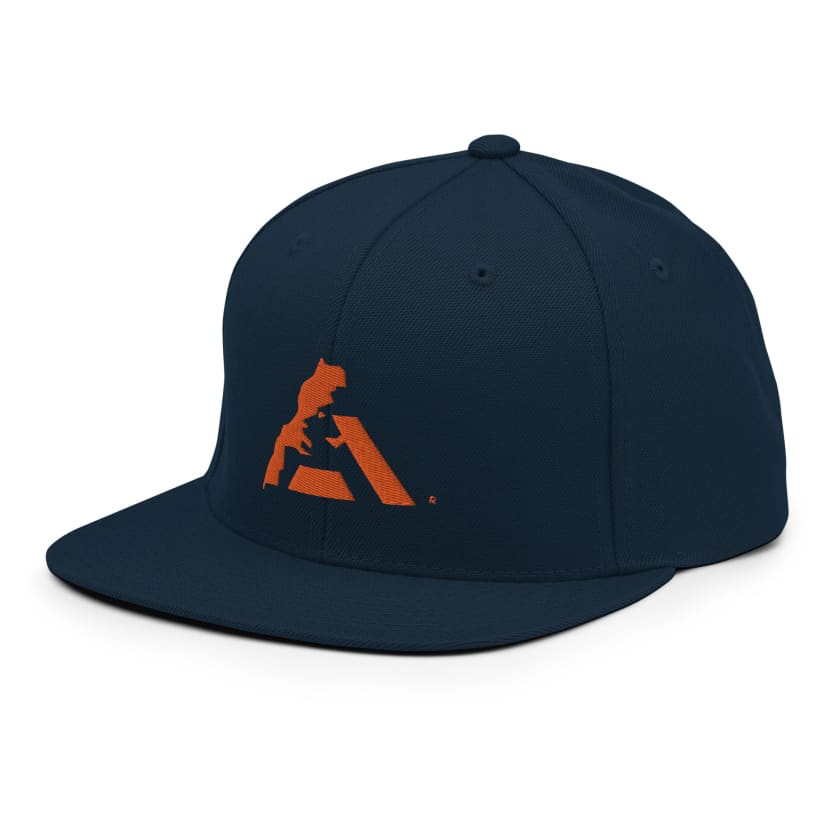 Casquette MAR logo orange brodé Snapback