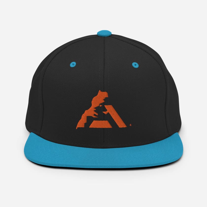 Casquette MAR logo orange brodé Snapback