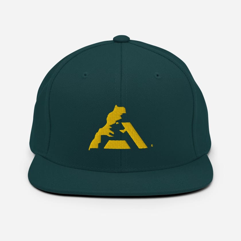 Casquette MAR Snapback logo jaune brodé
