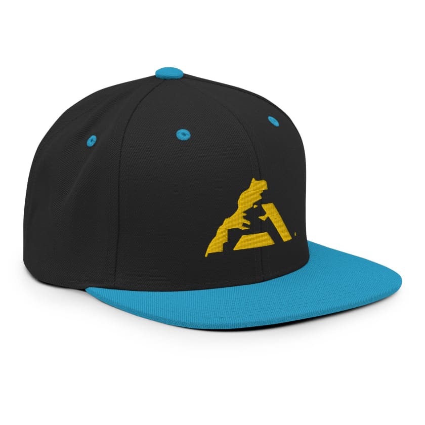 Casquette MAR Snapback logo jaune brodé