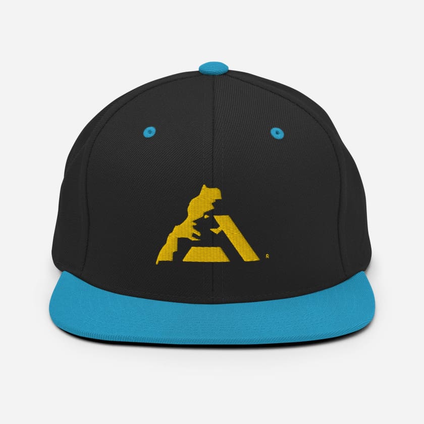 Casquette MAR Snapback logo jaune brodé
