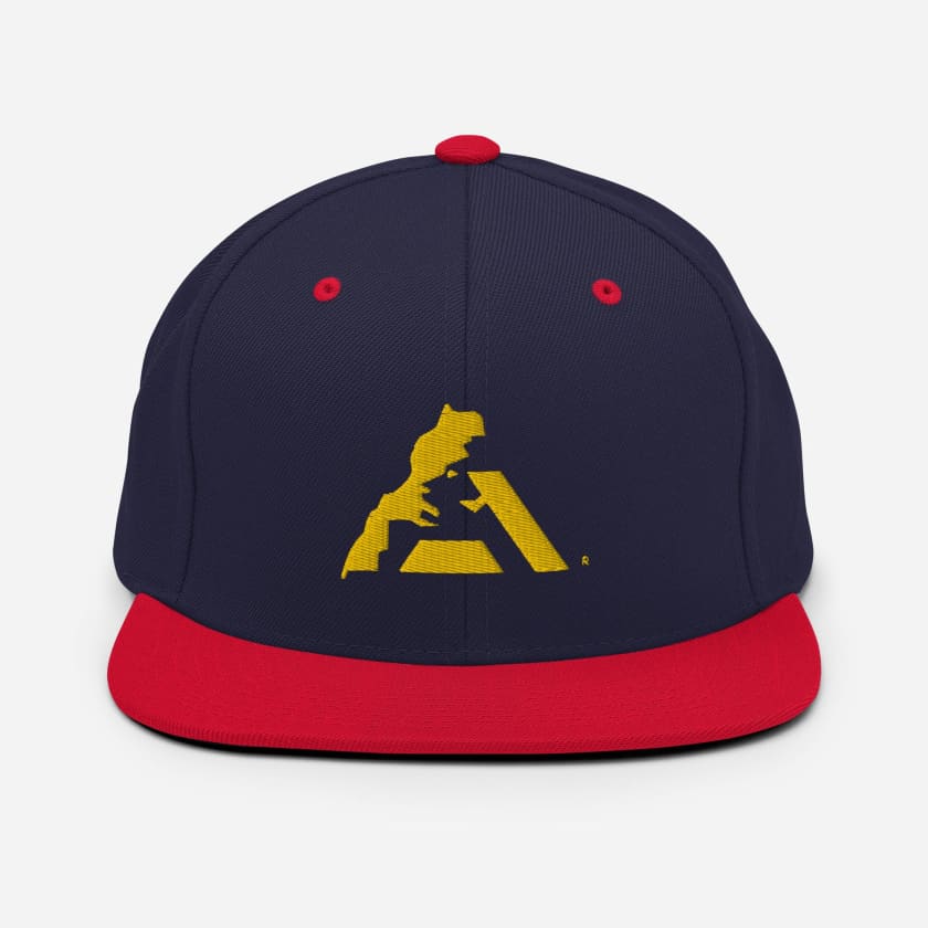 Casquette MAR Snapback logo jaune brodé