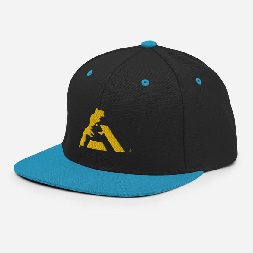 Casquette MAR Snapback logo jaune brodé