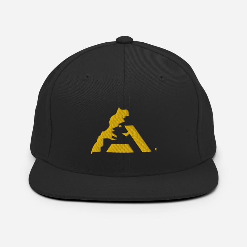 Casquette MAR Snapback logo jaune brodé