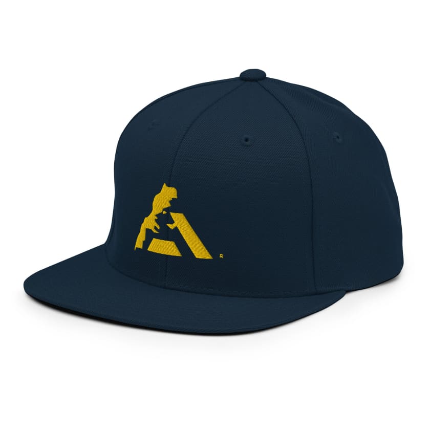 Casquette MAR Snapback logo jaune brodé