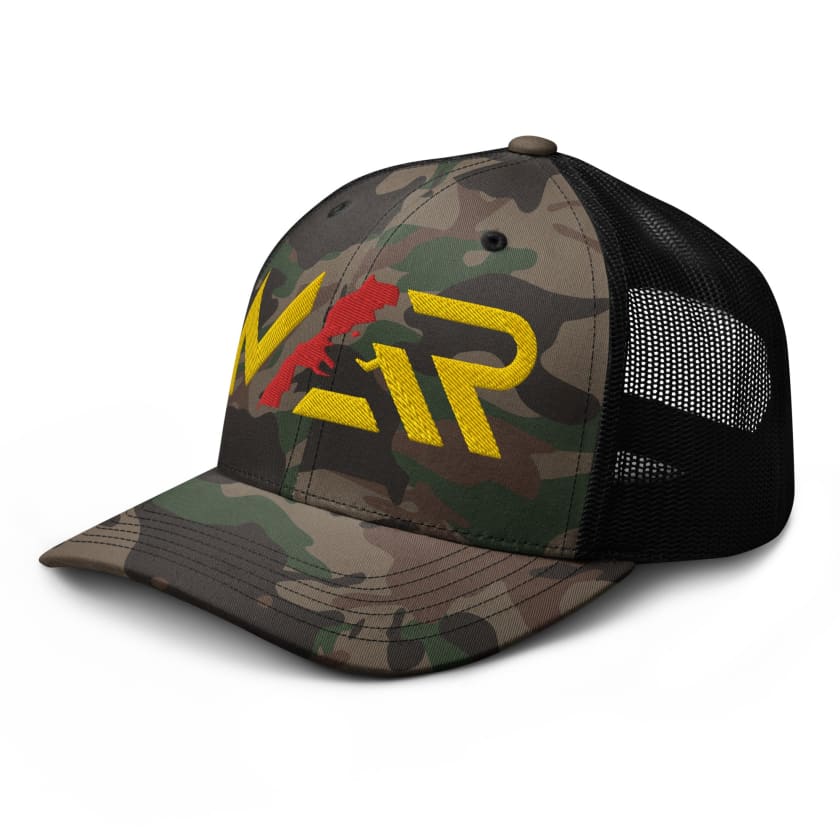 Casquette MAR Trucker camouflage logo brodé