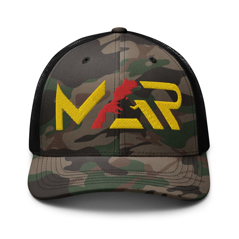 Casquette MAR Trucker camouflage logo brodé