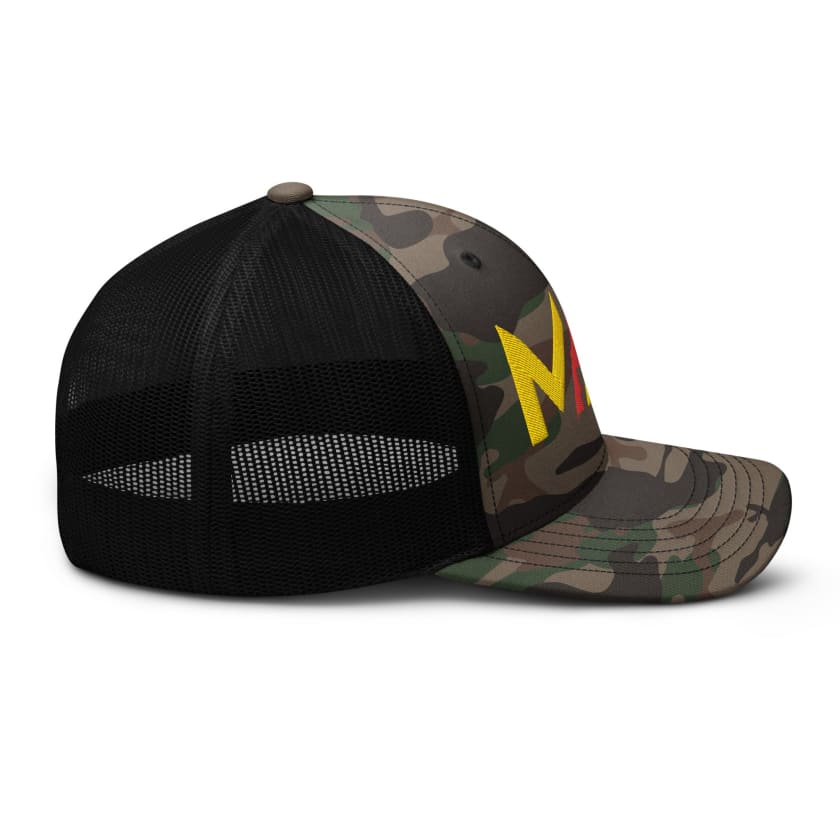 Casquette MAR Trucker camouflage logo brodé