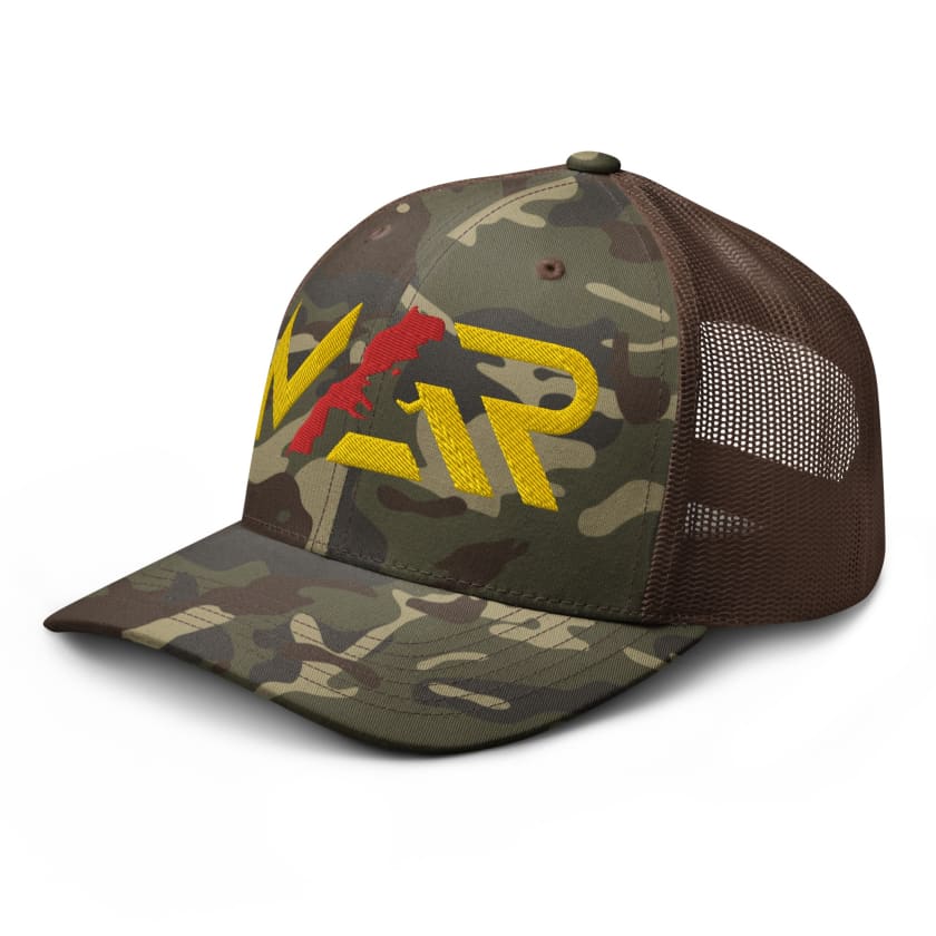Casquette MAR Trucker camouflage logo brodé