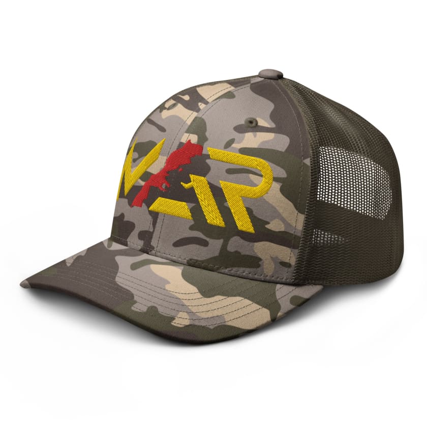 Casquette MAR Trucker camouflage logo brodé