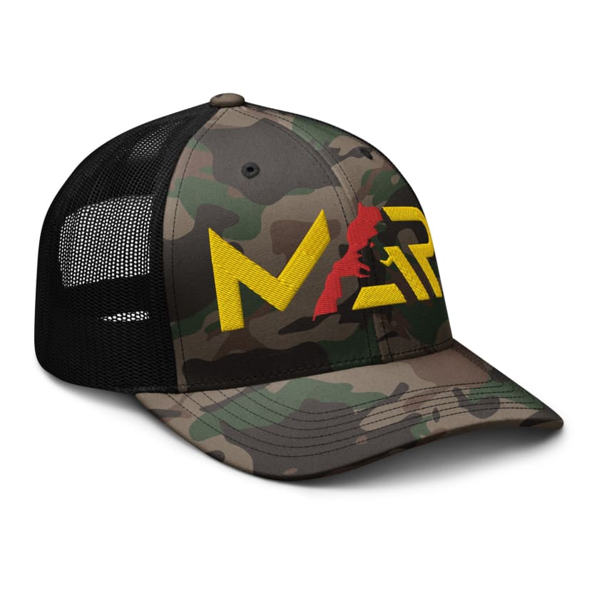 Casquette MAR Trucker camouflage logo brodé