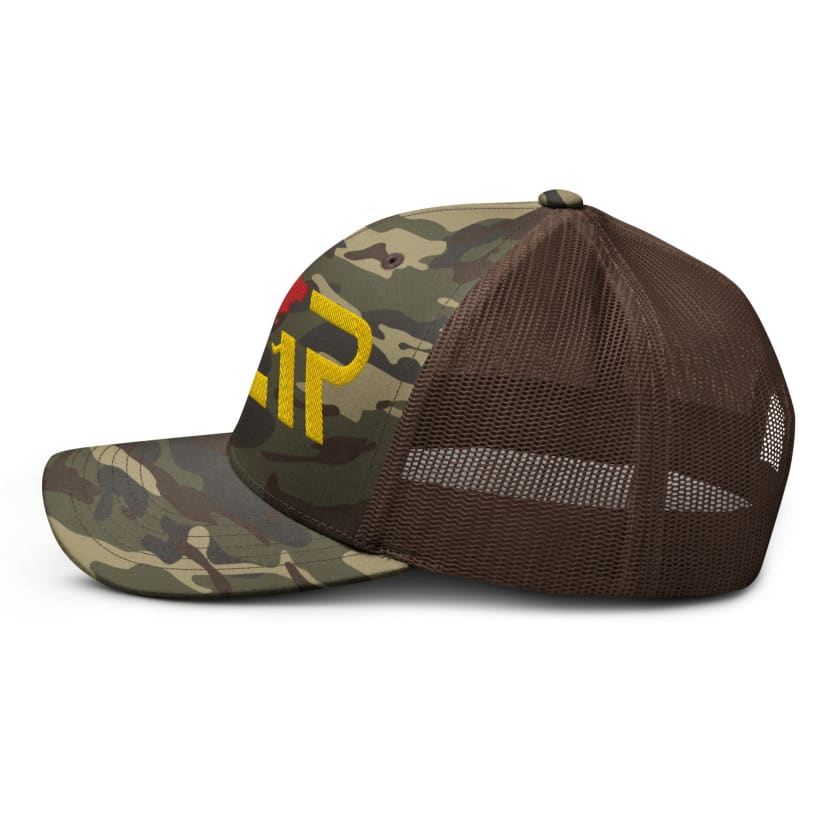 Casquette MAR Trucker camouflage logo brodé