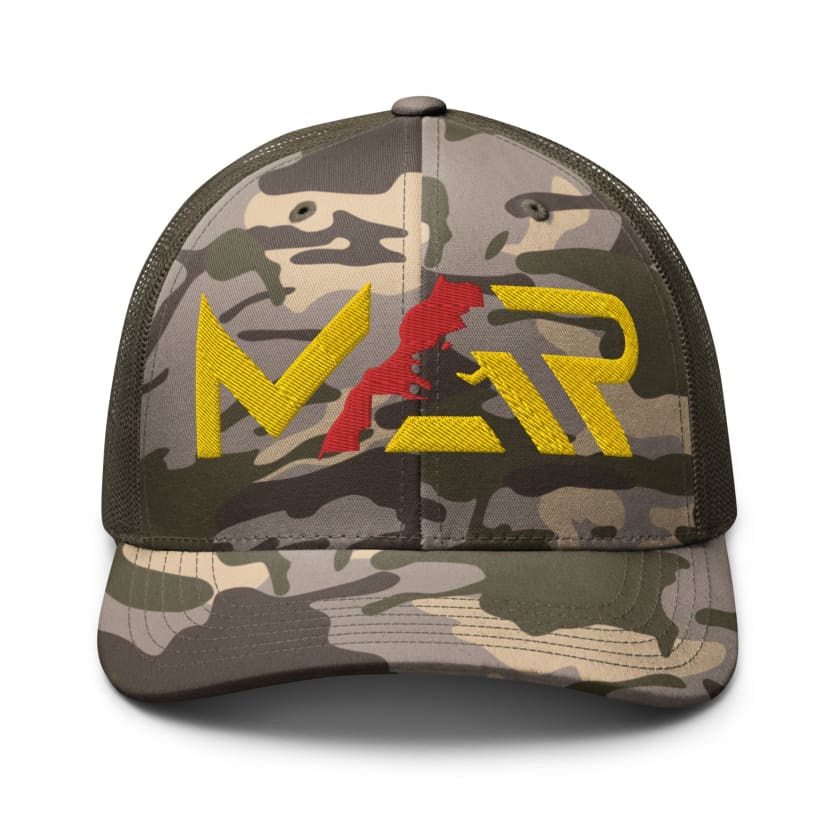 Casquette MAR Trucker camouflage logo brodé