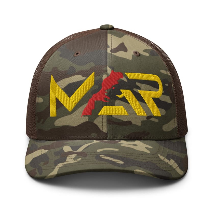 Casquette MAR Trucker camouflage logo brodé