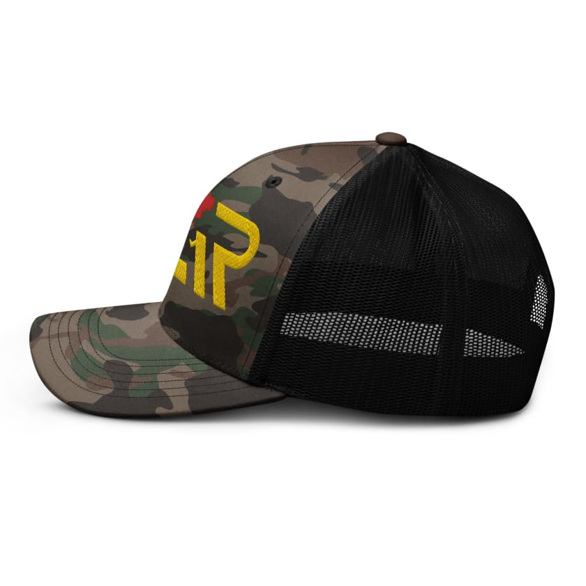 Casquette MAR Trucker camouflage logo brodé