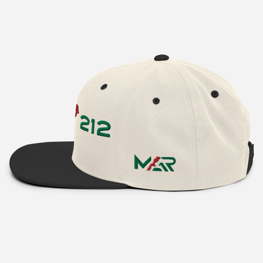 Casquette MAR212 carte Maroc complète brodé