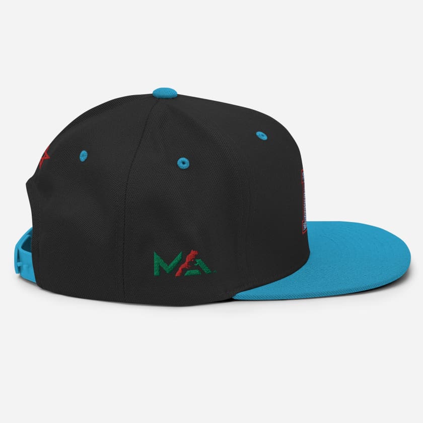 Casquette MAROC brodé motif zellige Marocain Snapback