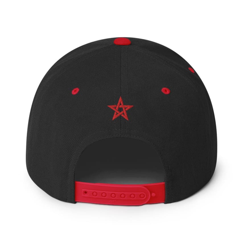 Casquette MAROC brodé motif zellige Marocain Snapback