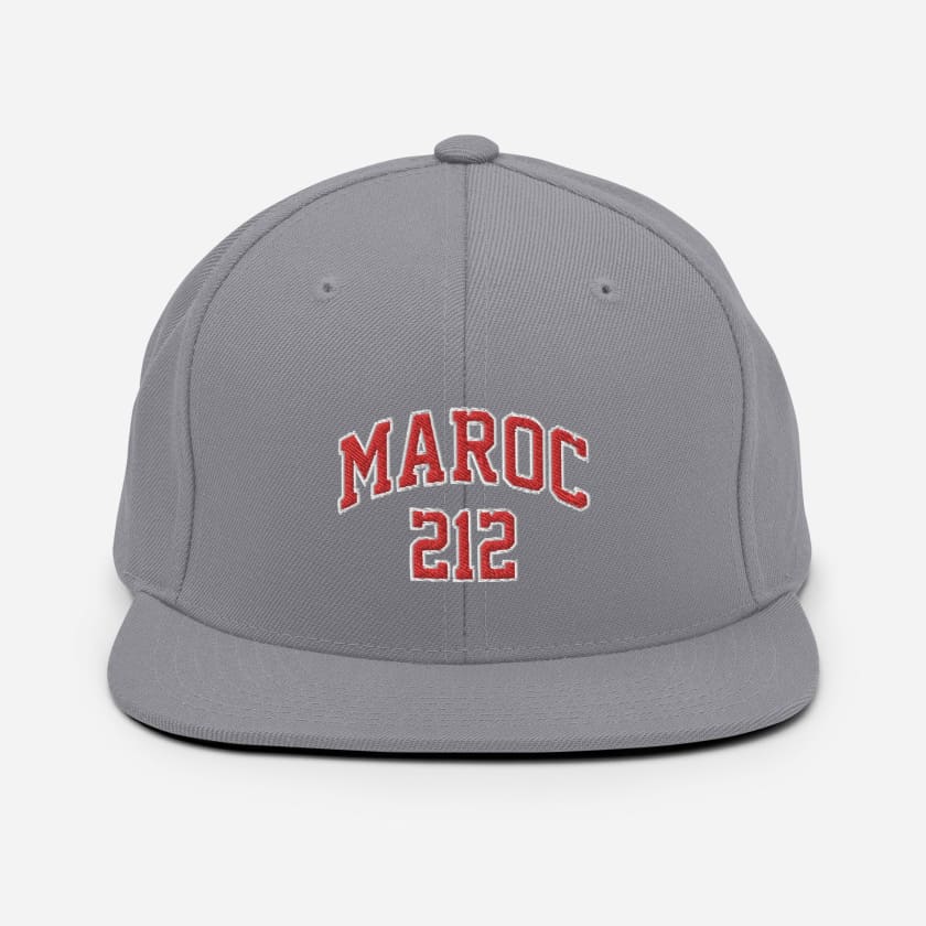 Casquette MAROC212 Snapback Brodé