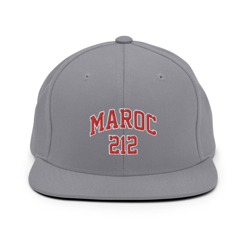 Casquette MAROC212 Snapback Brodé
