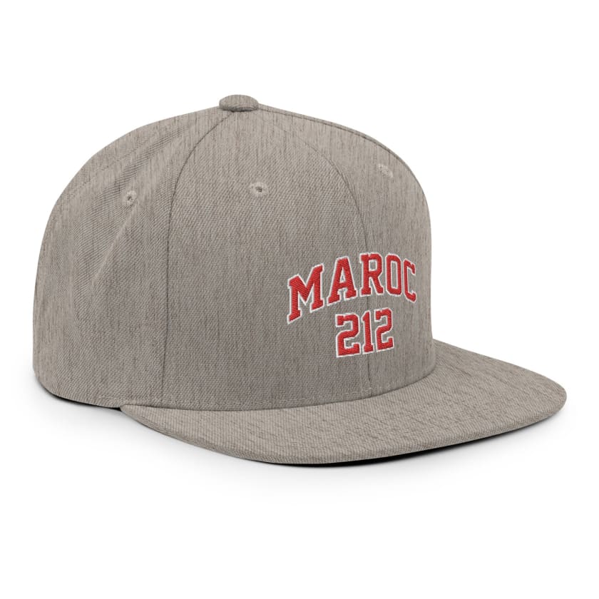 Casquette MAROC212 Snapback Brodé