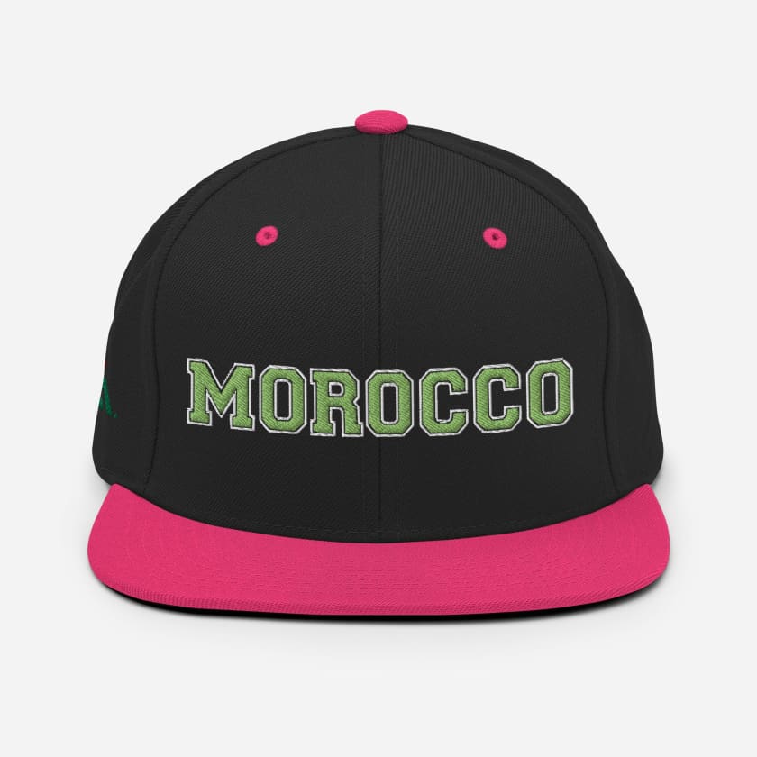 Casquette MOROCCO Brodé Snapback