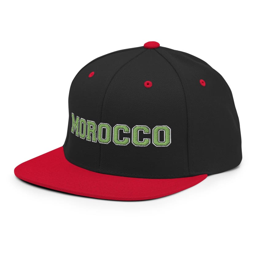 Casquette MOROCCO Brodé Snapback