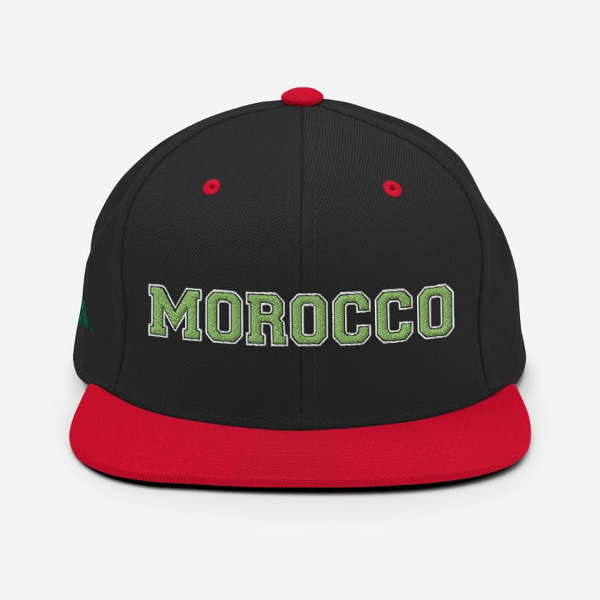 Casquette MOROCCO Brodé Snapback