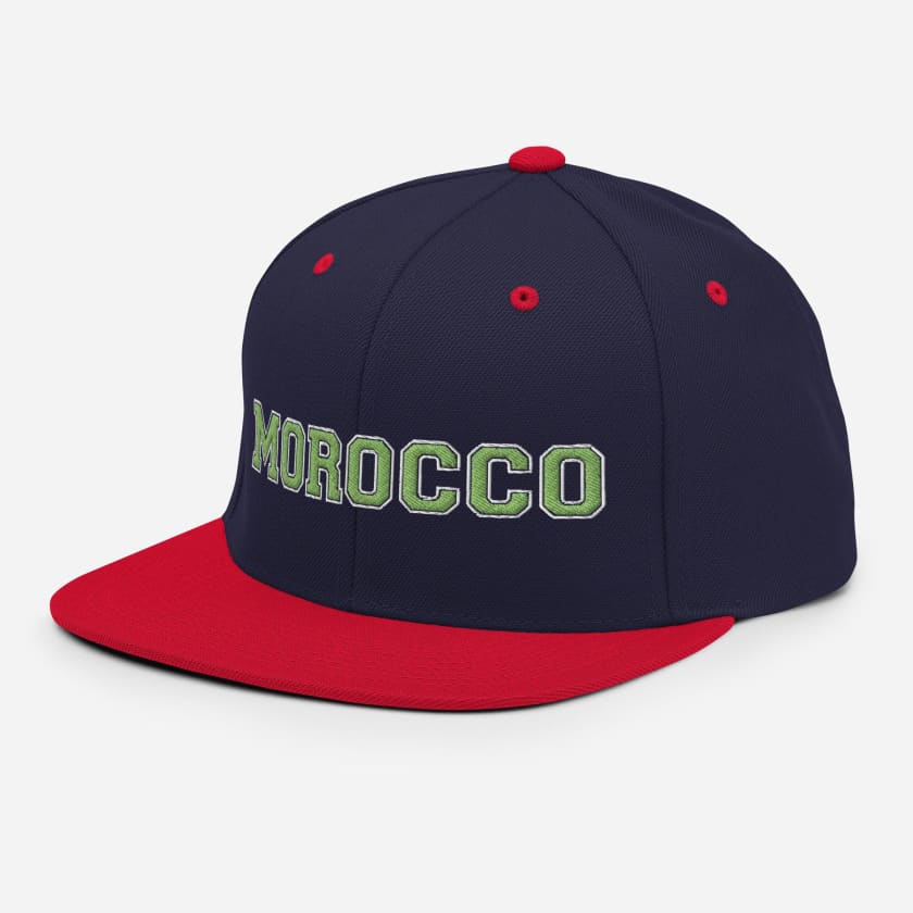 Casquette MOROCCO Brodé Snapback