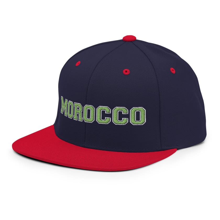 Casquette MOROCCO Brodé Snapback
