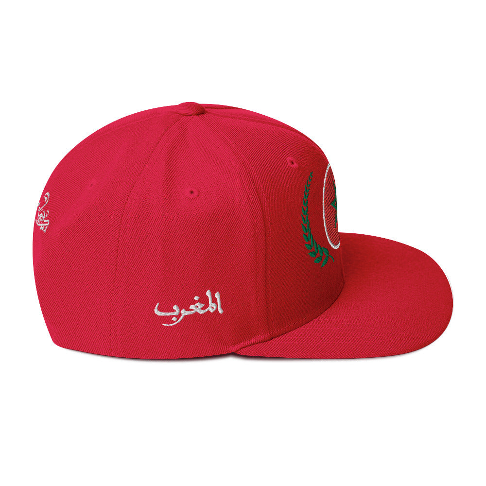 Casquette Morocco rouge MAR DIMA212