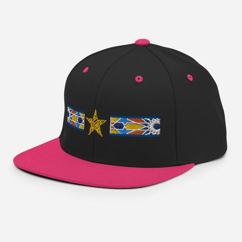 Casquette Motif Zellige étoile du Maroc stylisé brodé